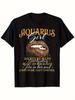 Casual Style Aquarius Zodiac Sign Birthday T-Shirt | 100%, Round Neck, Glittery