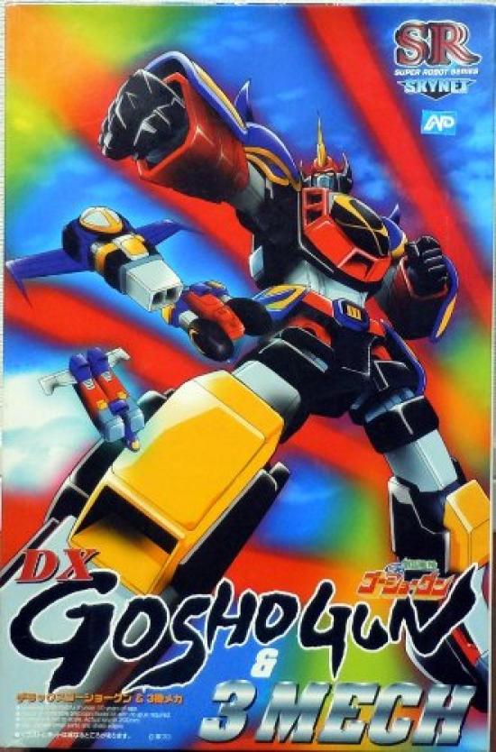 

Aoshima Super Robot Series Deluxe Goshogun & 3 Mecha