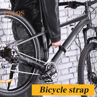 Fahrradgriffgurt, strapazierfähiges Nylongewebe, universell klappbar, für Mountainbike, Rennrad, Rahmen, Tragegurt, Träger, Heber, Gürtel, Fahrradzubehör