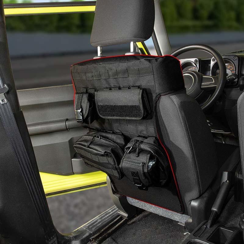 Car Seat Back Storage Bag Organizer Fit For Suzuki Jimny 2019 Up Stowing Tidying, 1 Pcs