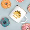 Personalized Kids Mug Hot Chocolate Custom Dinosaur with Name Cup for Boys Girls Handle Mugs Birthday Party Favors Children Gift