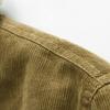 Winter Men Corduroy Thicken Warm Fleece Coat Jacket