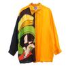 AMERICAN CHARACTERS Silk Looney Tunes Marvin the Martian Long Sleeve Shirt Men's Used