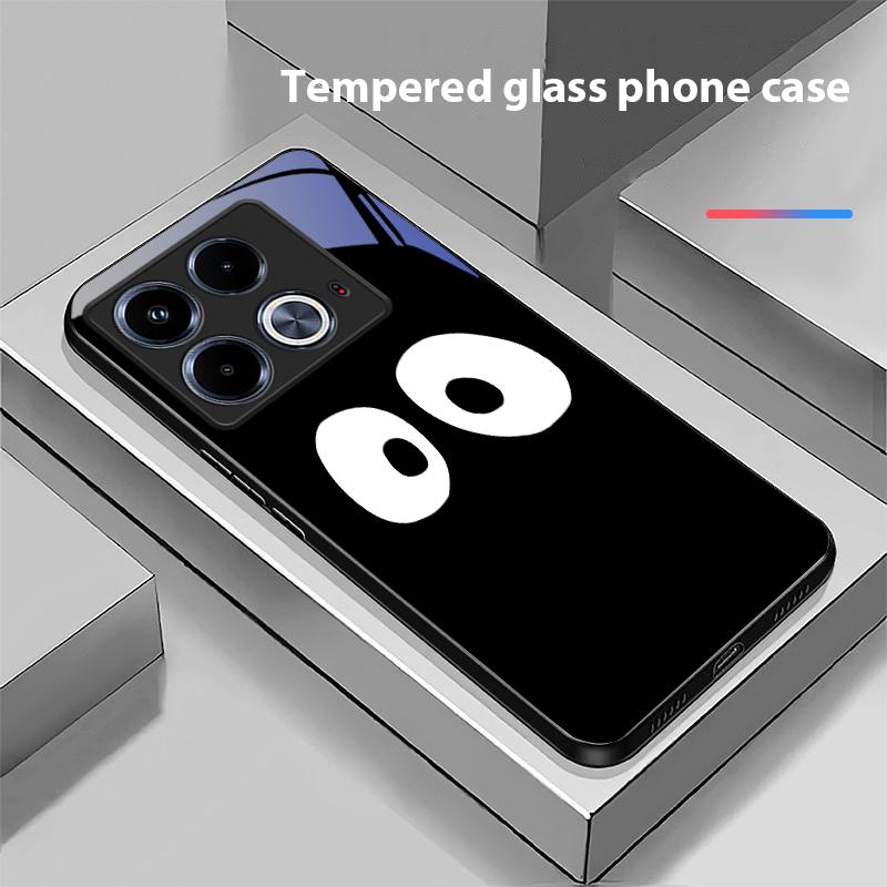 Astronauts Universe For Infinix Note 40 4G 30i 12 G96 Smart 8 Hot 9 Play 10 11S 12 20i 50 Pro Plus 5G Tempered Glass Phone Case