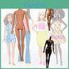 Boneca Africana Premium com 11 Articulações 27cm Pele Negra Marrom Escuro Preto Carvão Corpo Multiarticulado de Alta Qualidade Acessório 85g