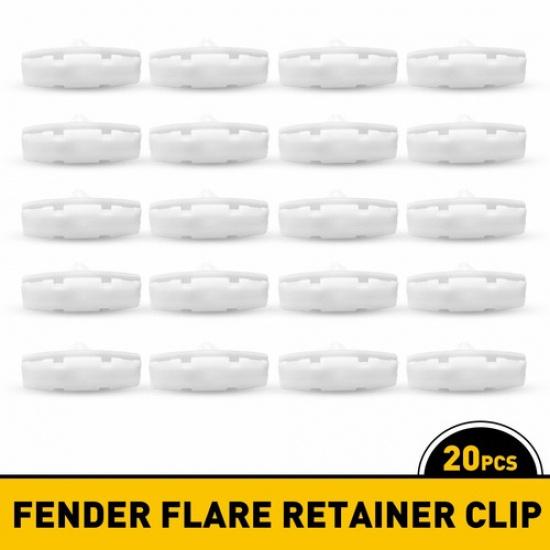 20X for Jeep Wrangler 18-20 Fender JL Gladiator  Flare Retainer