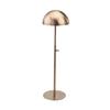 Adjustable Hat Holder Wigs Head Stand Practical Metal Home Hat Storage Stable Metal Stand for Hat and Wig Display