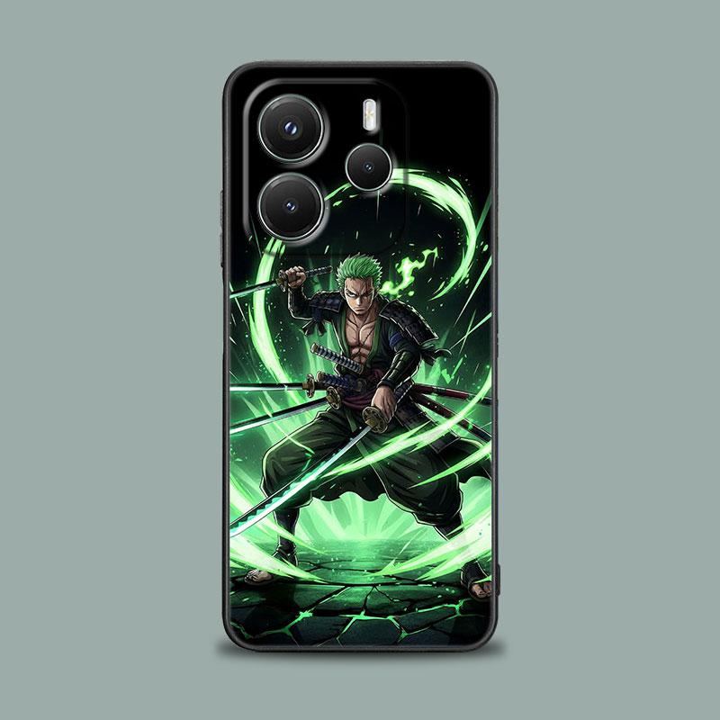 Soft Case For Xiaomi Redmi Note 15 14 13 12 11 10 Pro Plus For Redmi 15C 15 14C 13C 12C Back Phone Cover ZORO Roronoa One Pieces