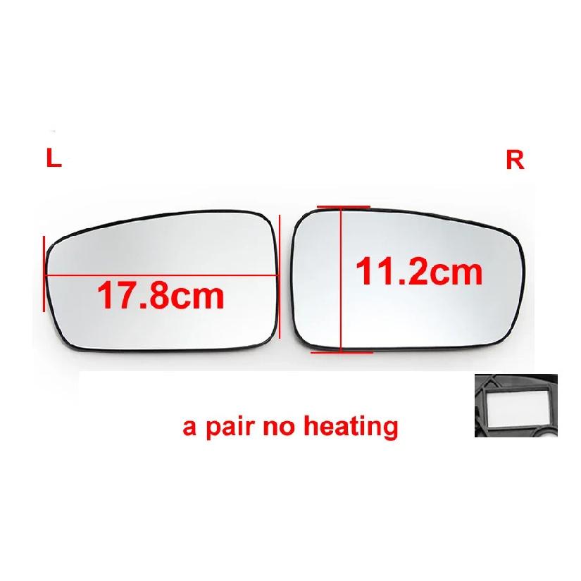 Car Mirrors For Hyundai Sonata 8 2010 2011 2012 2013 2014 Door Wing Rear View Mirrors Lenses Outer Side Mirror White Glass Lens