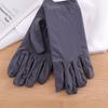 Spandex Pure Color Driving Gloves Sun Protection Mittens Outdoor Sports Gloves Female Gloves