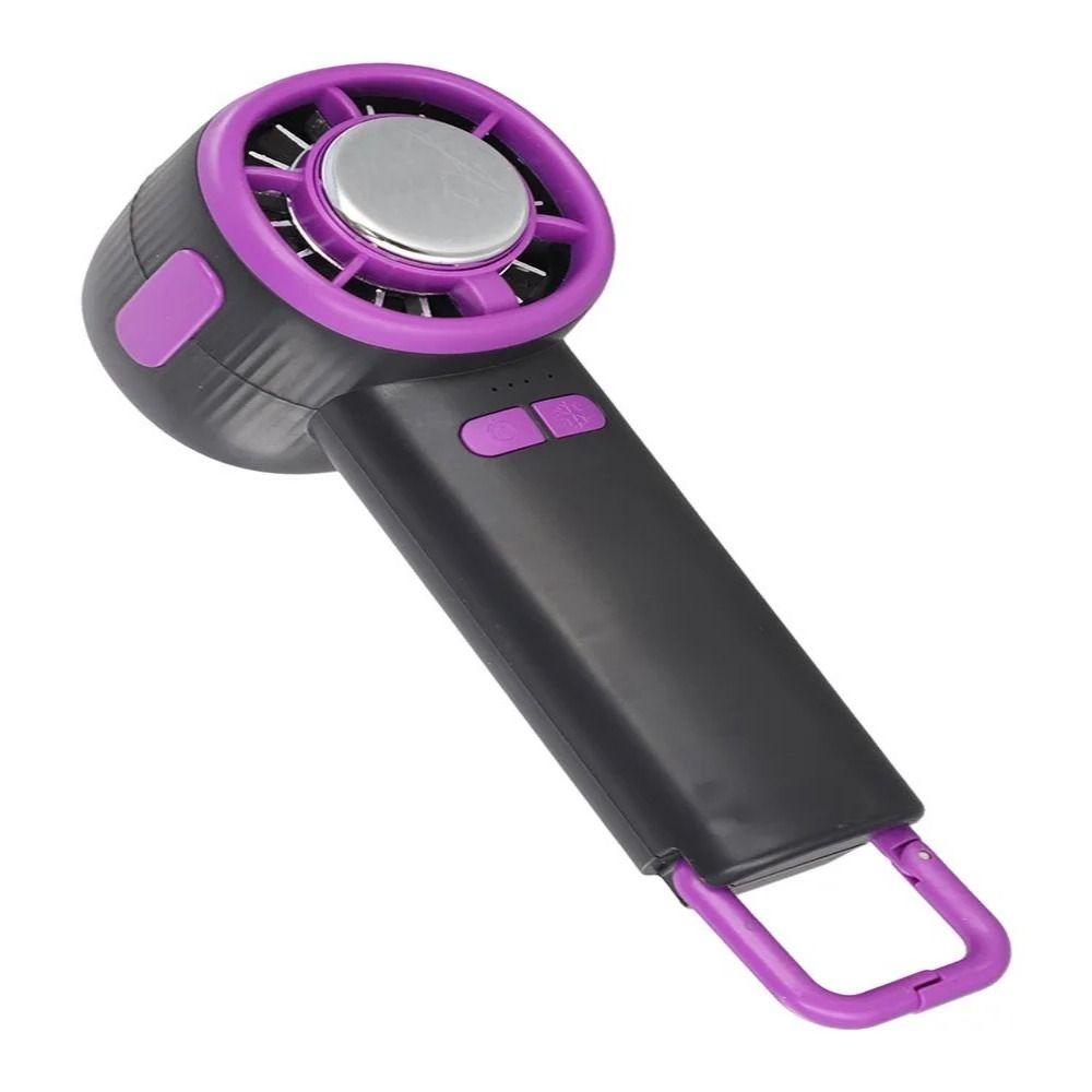 With Hanging Buckle Handheld Small Fan Fast Cooling Fan Summer Supplies