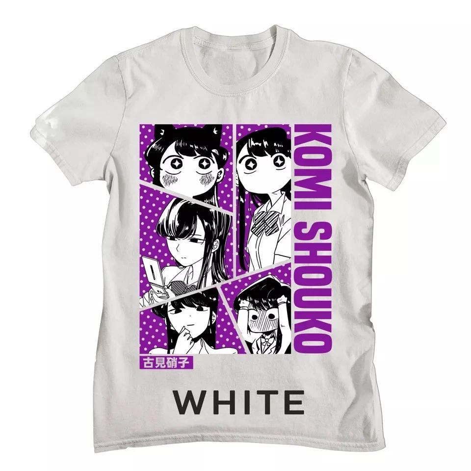 Komi Shouko Komi Cant Communicate New Tshirtkomi San Cat Ears Shirt White S