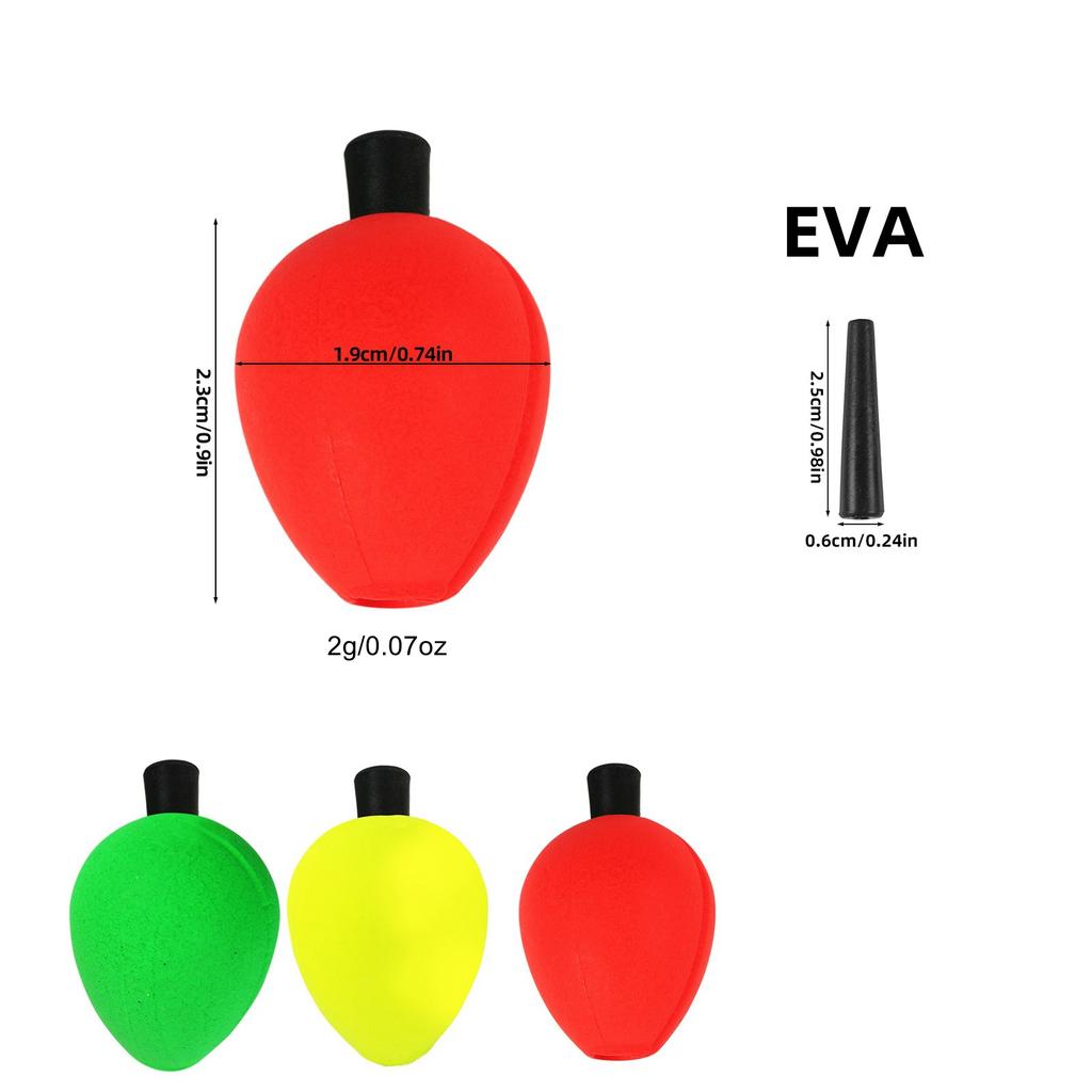 Schwimmer Schaumstoff Pose Positionierungspose Fliegenfischen Bissanzeiger für Forelle Offshore Salzwasser Süßwasser