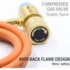 Double Valve Mapp Torch With 2 Head And Hose For Soldering