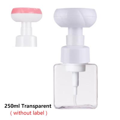 250ml Flower Dispenser Liquid Soap Floral Foam Hand Soap Bottle Pump Floret Bubbler Children Plastic Pressing Type Head Bottling