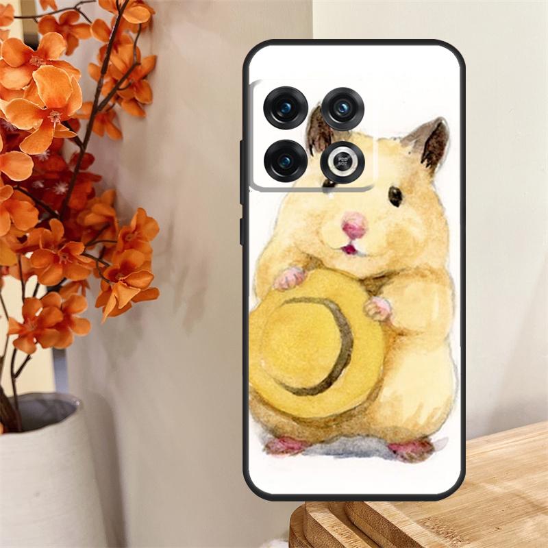 Hamster Art Funda For OnePlus 13 13R 12 12R 11 10 Pro 8T 10T OnePlus Nord 4 CE 2 3 Lite N10 N20 N30 Case