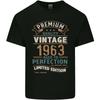Premium Vintage 62nd Birthday 1963 Mens Light Cotton T-Shirt