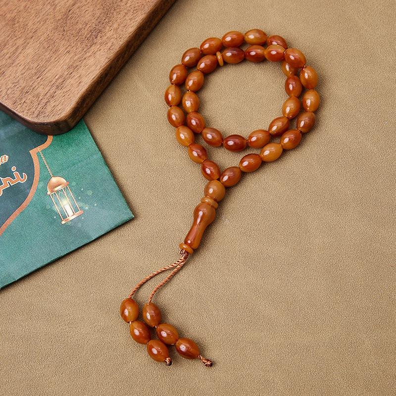 Islamic 33-Bead Tasbih Muslim Prayer Rosary