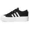 Nizza Platform Black Women Sneakers Core-Black Footwear-White FV5321