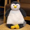 Lazy Penguin Plush Toy Pillow Doll Backrest Cushion Sleeping Companion Gift Girl