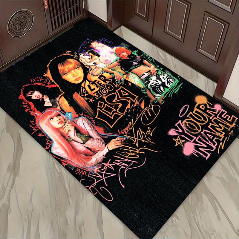 Name Custom Lisa Carpet Rug for Living Room Bedroom Home Sofa Decoration,Kids Play Non-slip Floor Mat