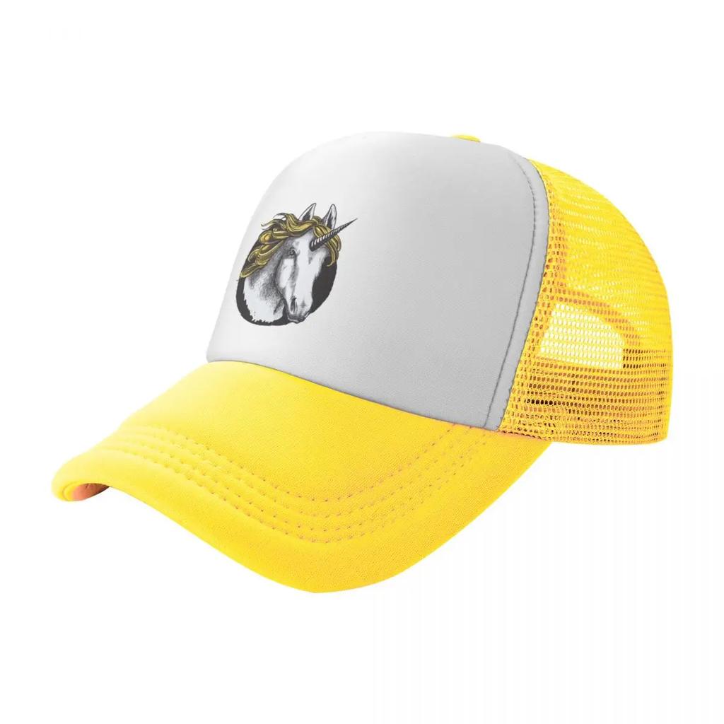 Goldene Einhorn Baseballkappe individuelle Kappen Symbol Luxusmarke Mann Frau