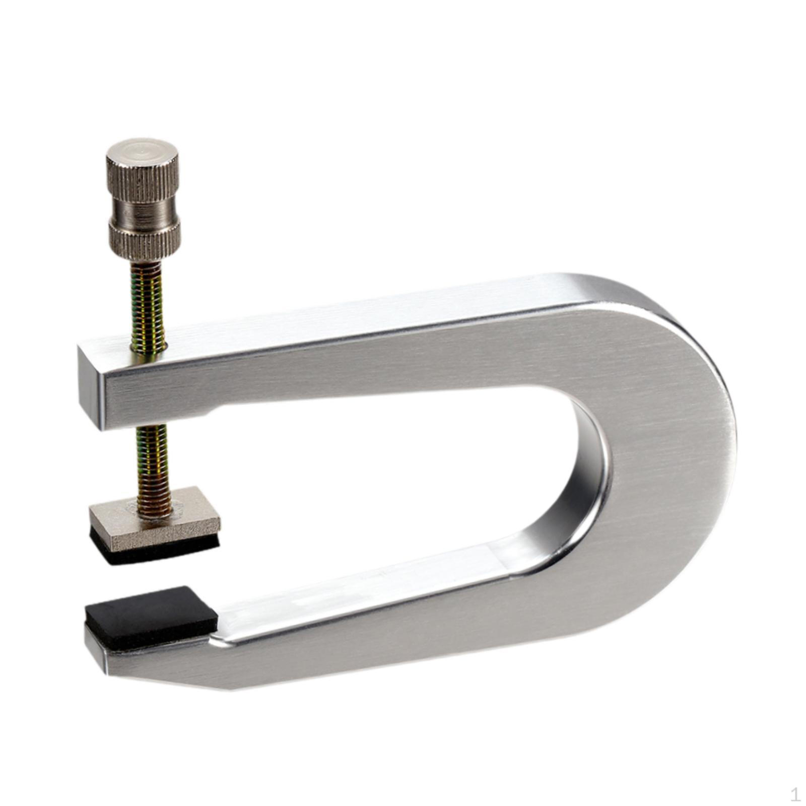 

Metal Violin Back Plate Bracing Clip, Cello Making Install Repair Tool, Bass Bar Clamp for 116mm