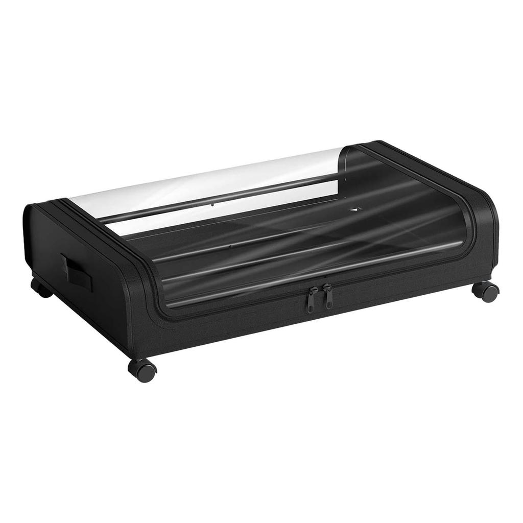 Bedroom Storage with Handle Large Capacity Space Saving Lid Dustproof under Bed Rolling