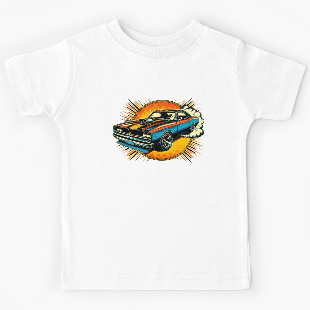 Hot Custom Muscle Car 3 Kids T-Shirt 150
