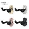 Matte Black Musical Instrument Wall Hook: Display Rack for Guitar, Ukulele, Violin, and Hulusi