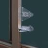1PC Verrou de fenêtre coulissante, Anti-chute Sécurité enfant Verrou de porte coulissante Verrou de porte de placard coulissant Verrou de fenêtre coulissante