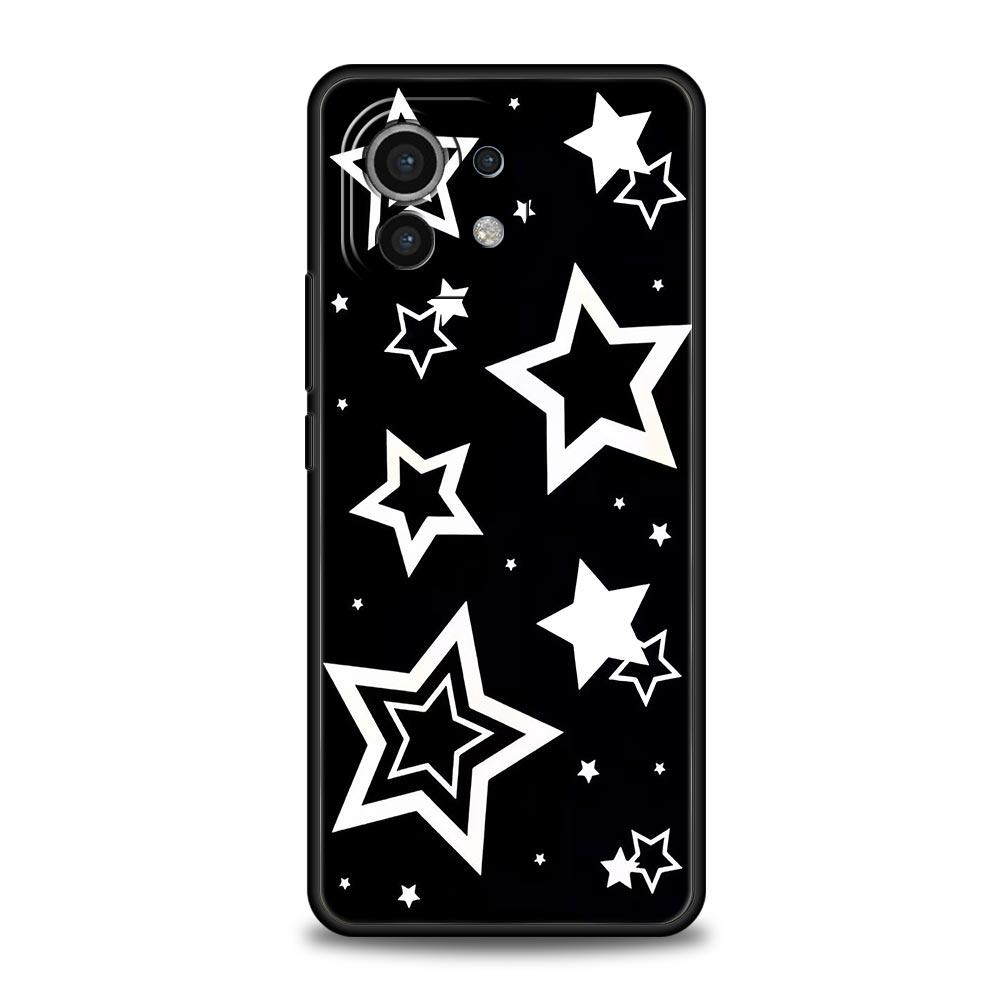 

Чехол для телефона со звездным узором в стиле для Xiaomi 17 14 15 13 14T 13T 12T 11T Pro 12 11 Lite Poco X7 X5 X3 NFC F7 F6 Мягкая крышка Xiaomi 17 Pro