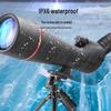 High Power 25-75X80 Zoom Telescope