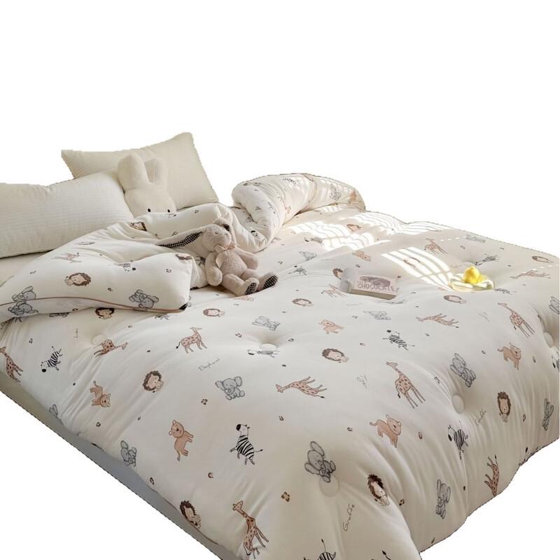 OLOEY Knitted Soybean Fiber Spring/Autumn Quilt