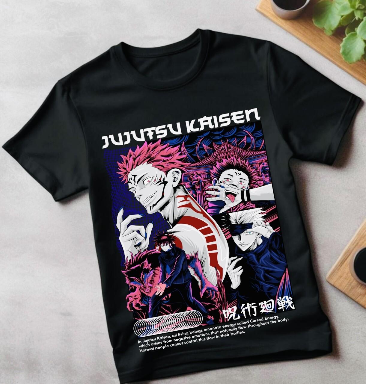 Jolyne Cujoh JoJo s Bizarre Adventure T-Shirt Mens Womens Tees Top JJBA Stone Ocean Anime Girl Shirt L