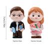 Resin Teacher Figurine Model DlY Baking Cake Decoration Teacher Statue Ornaments  Collection Crafts