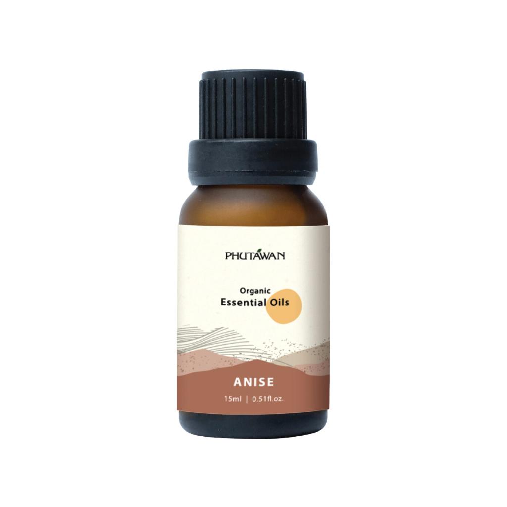 

Phutawan Organic Pure Essential Oil, Ароматерапія для повсякденного життя, 15 мл. 15 ml.