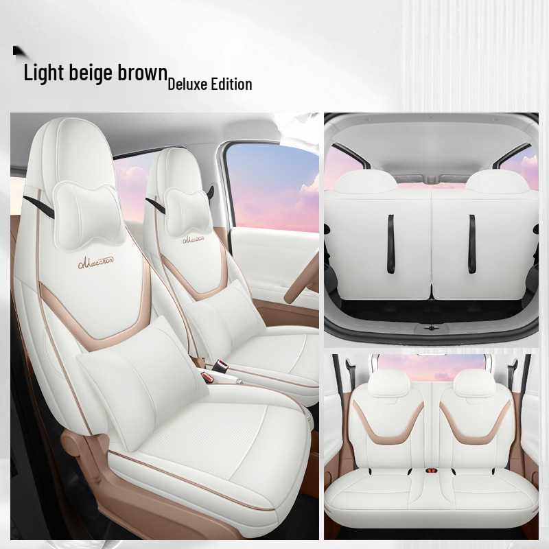 Fifth Gen Wuling Hongguang Mini: 26 Cartoon Leather Car Seat Covers