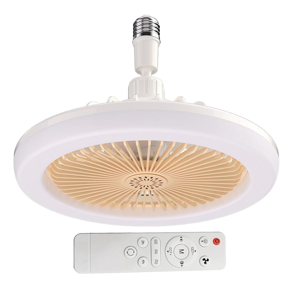 Ventilateur de plafond d'aromathérapie avec lumière LED, télécommande, silencieux, pour chambre à coucher, salon, cuisine
