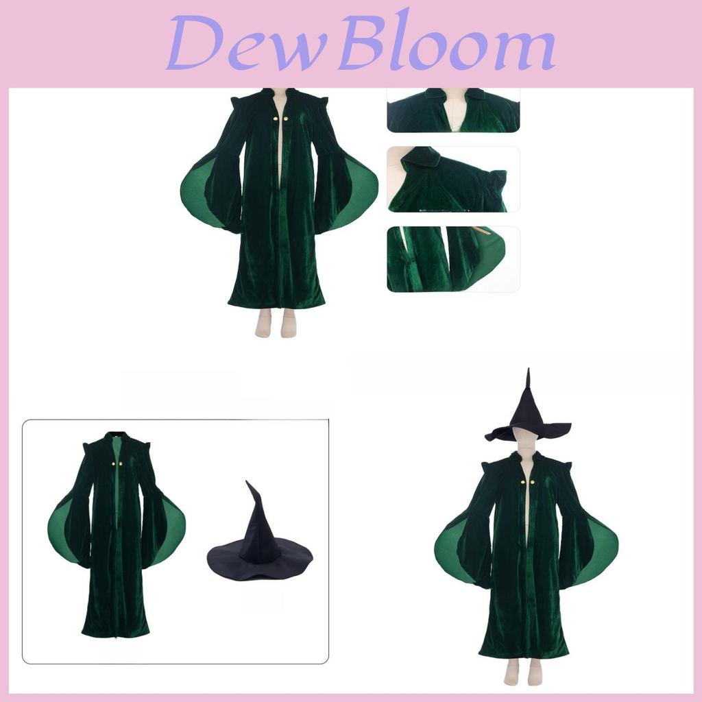 Harry Potter Cosplay Costume For Stage Performance With Velvet Fabric For Adults
