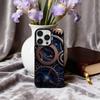 M-Mechanisch G-Zahnrad-R Handyhülle Für iPhone17,16,15,14,13,12,11 Plus,Pro Max Candy Silber Beschichtete Innenabdeckung