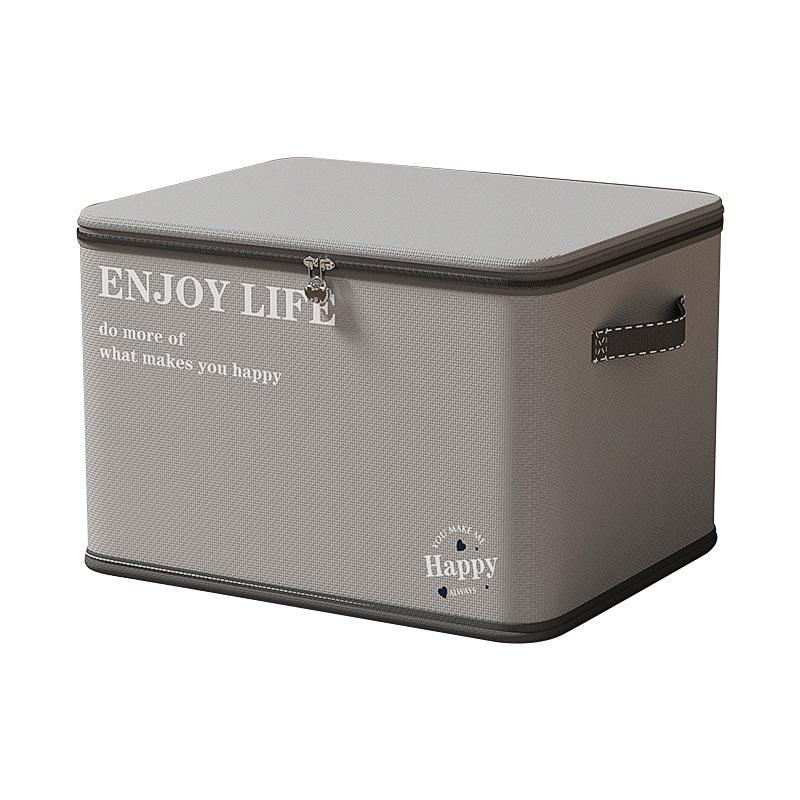 

Large Capacity Dustproof Storage Box for Clothes and Quilts - Ideal for Dorms and Under-bed Use Medium 38x26x26 cm