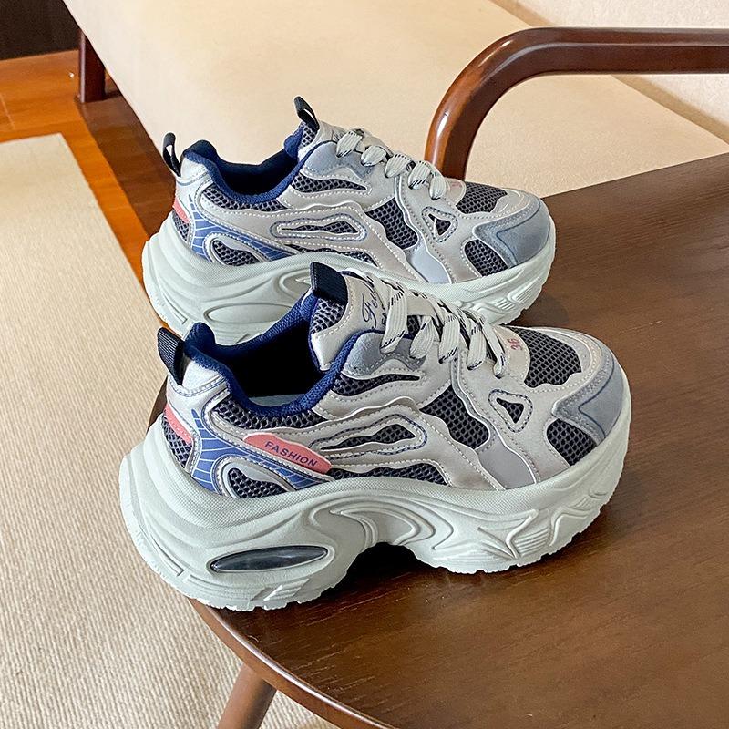 New dad shoes women's autumn student sports running casual shoes platform heightening shoes