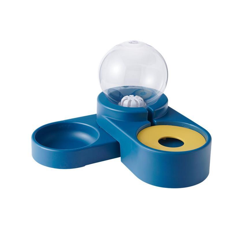 

Электрический автоматический фонтан для питьевой воды для собак и кошек, 1,8 л, диспенсер для воды для домашних животных, автоматическая поилка с пузырьками синий