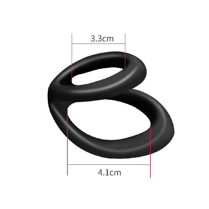Silicone Semen Lock Ring Male Penis Ring Reusable Delay Ejaculation Lasting Scrotum Lock Ring Sex Toys for Men Adult Products