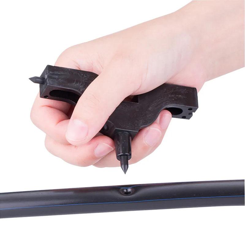 3mm 4mm Water Pipe Puncher PE Pipe Hose Tubing Drilling Tool Dripper Nozzle Inserting Open Hole Tools Drip Irrigation Supplies