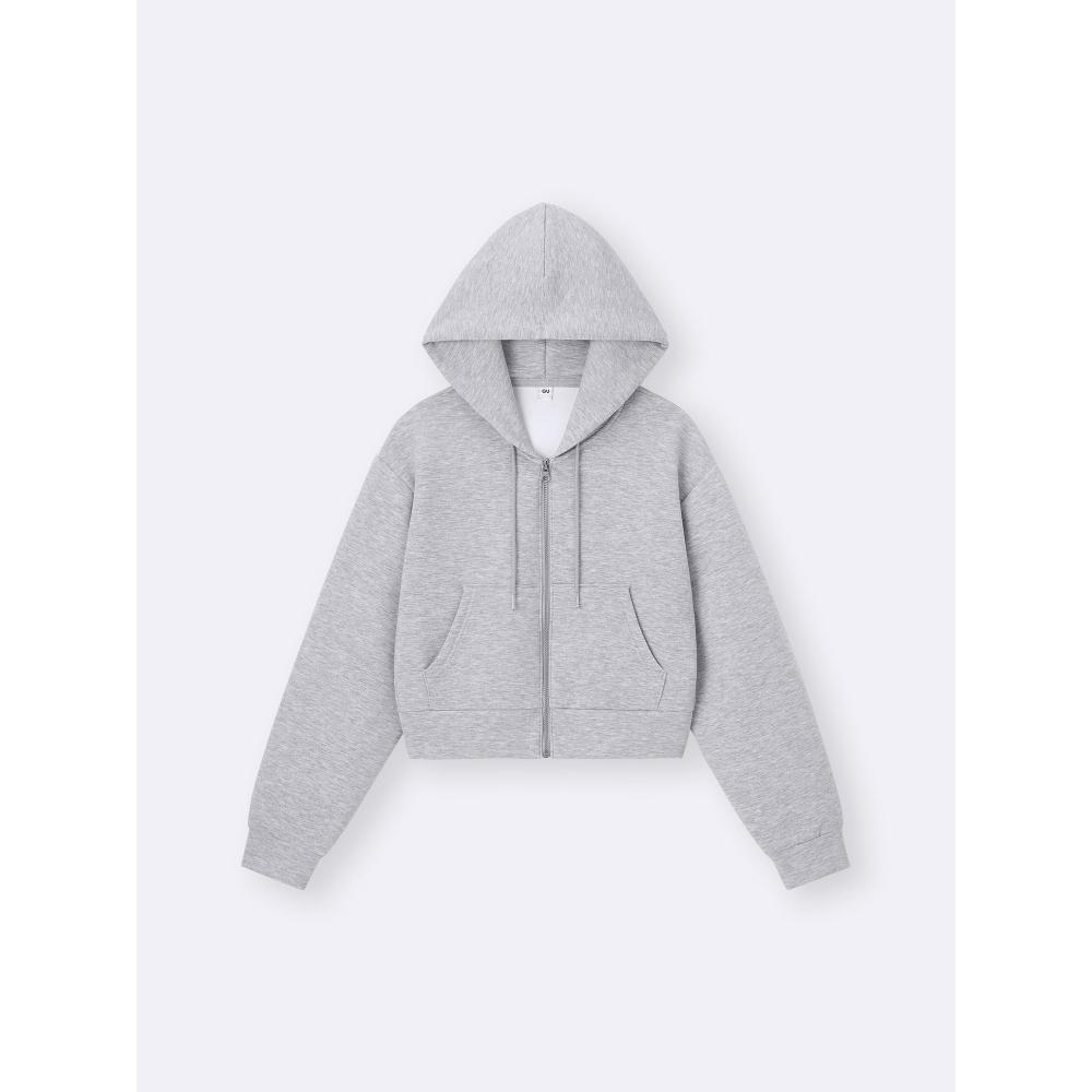 Gu Puff Sweat Full Zip Parka