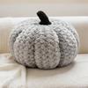 Macaron Color Pumpkin Plush Pillow With Soft Short Hair For Home Decor And Halloween Gift