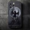 Black Cat Witch Aesthetics Soft Phone Case for iPhone 16 16E 17 Air 15 Pro Max 14 Plus 13 Mini 11 12 7 Black Cover Back Shell