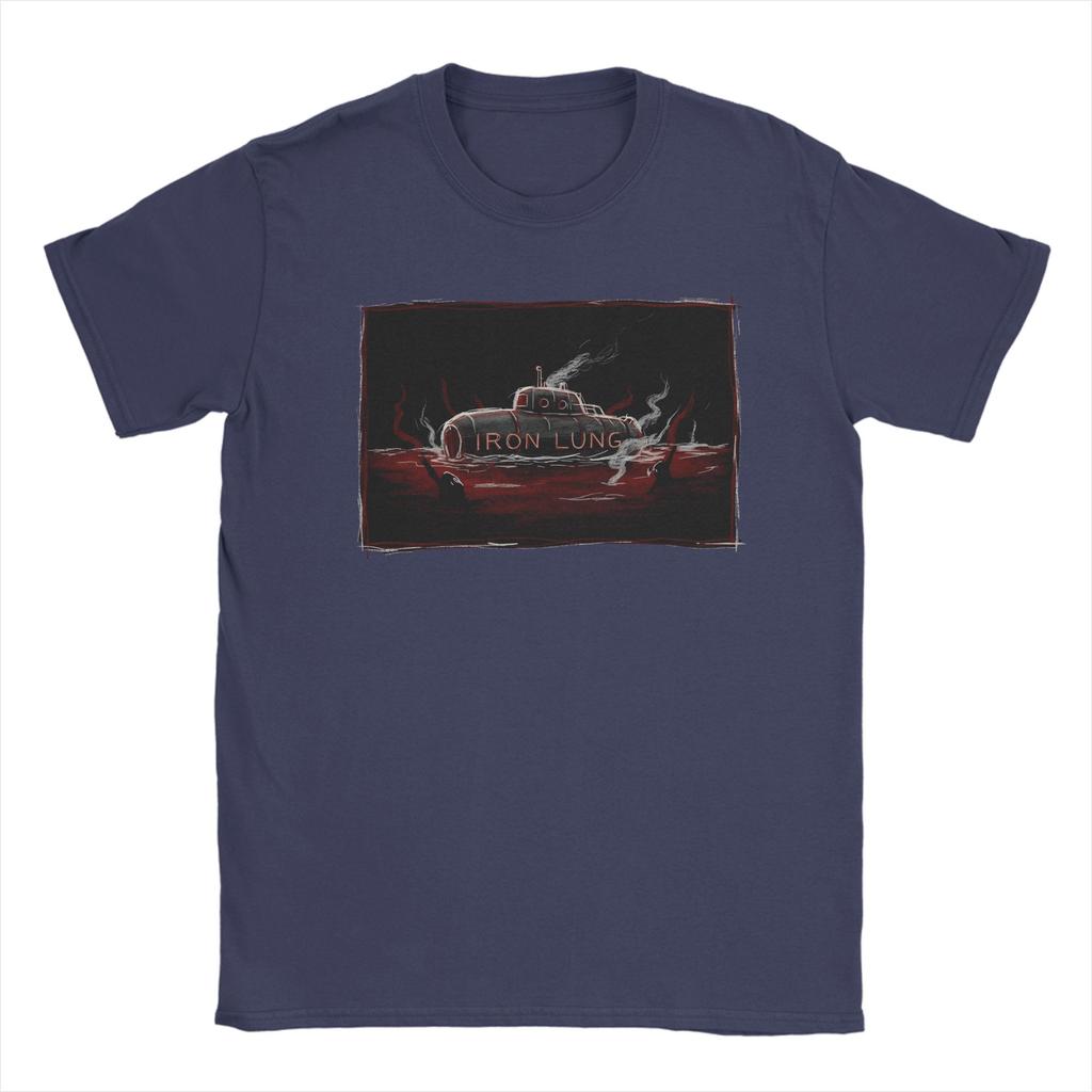 Unisex TShirt Iron Lung T Shirts Hipster Summer Tee Shirt Vintage Casual 100 Cotton Tops Birthday Present